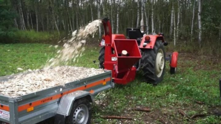 Прокат измельчителя древесины