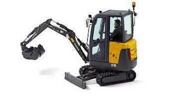 Аренда миниэкскаватора Volvo EC 18D